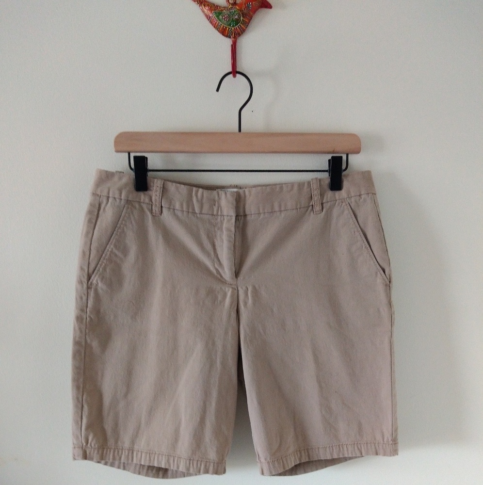 J Crew Chino stretch shorts